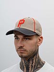 Бейсболка AMERICAN NEEDLE арт. 44747B-POB Portland Beavers Archive MILB (серый / синий)